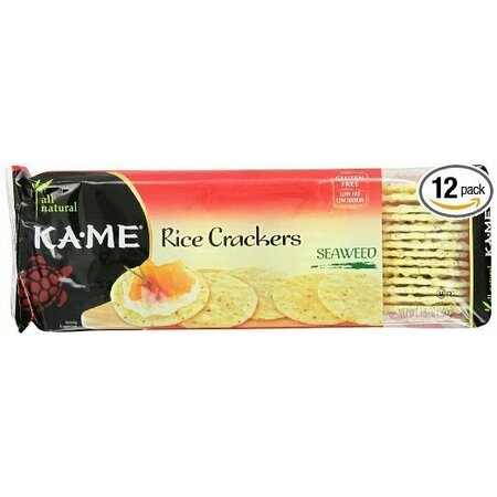 KAME RICE CRACKER, SEAWEED 00025114